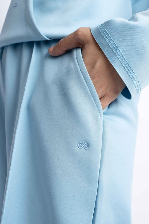 The Blue Straight Fit Pants